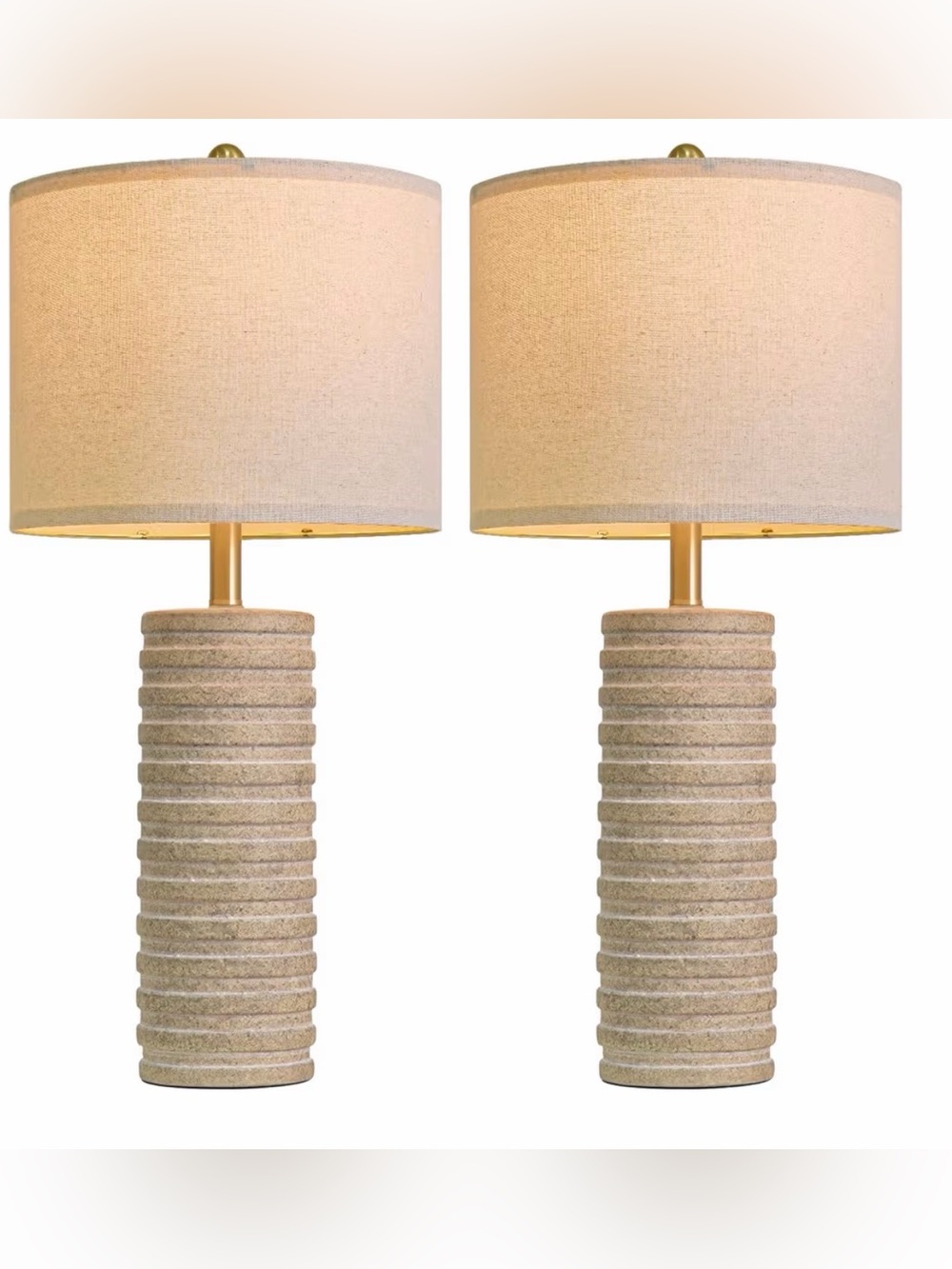 Table Lamps Set of 2 for Living Room